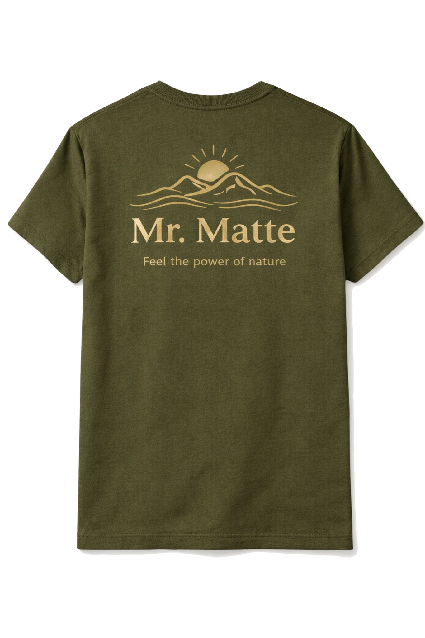 We Mate T-Shirt Green back